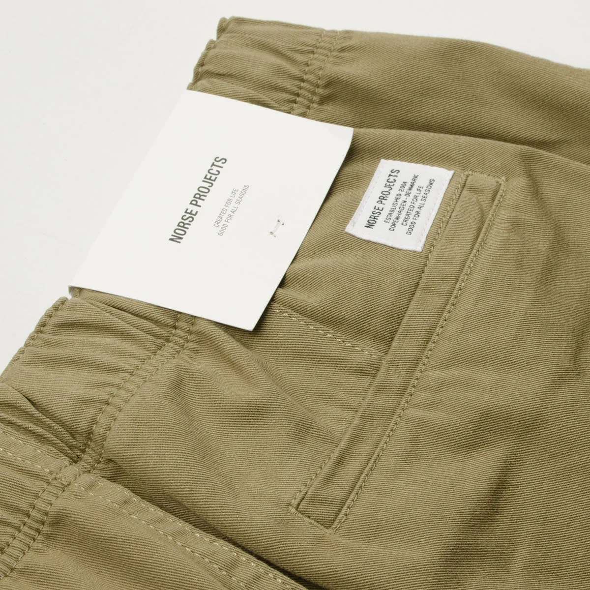 Norse Projects - Ezra Light Stretch Pants - Utility Khaki