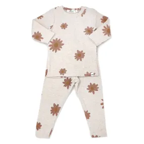 oh baby! Two Piece Set - Autumn Daisies - Sand