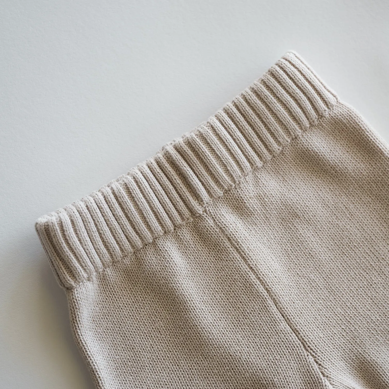 Organic Knit Oversized Pant