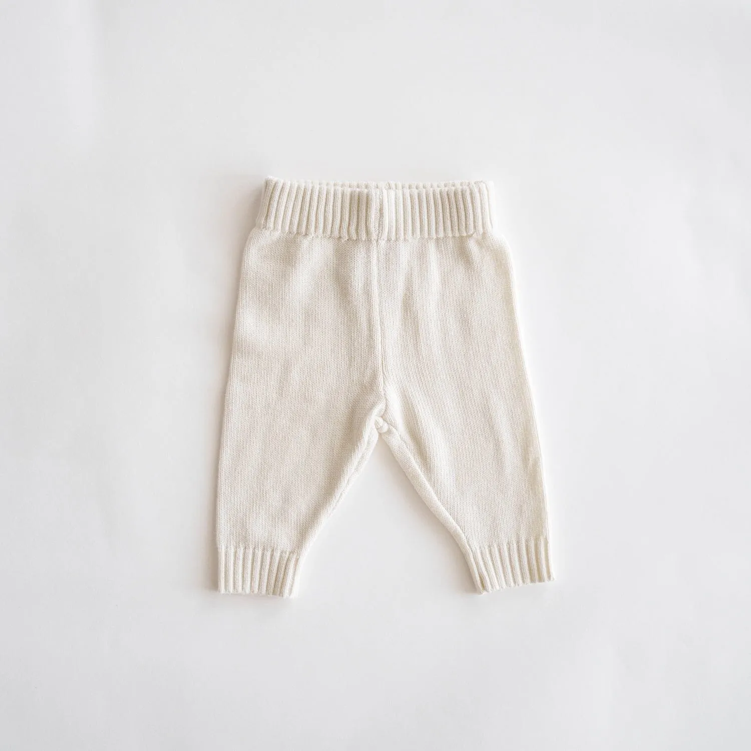 Organic Knit Oversized Pant