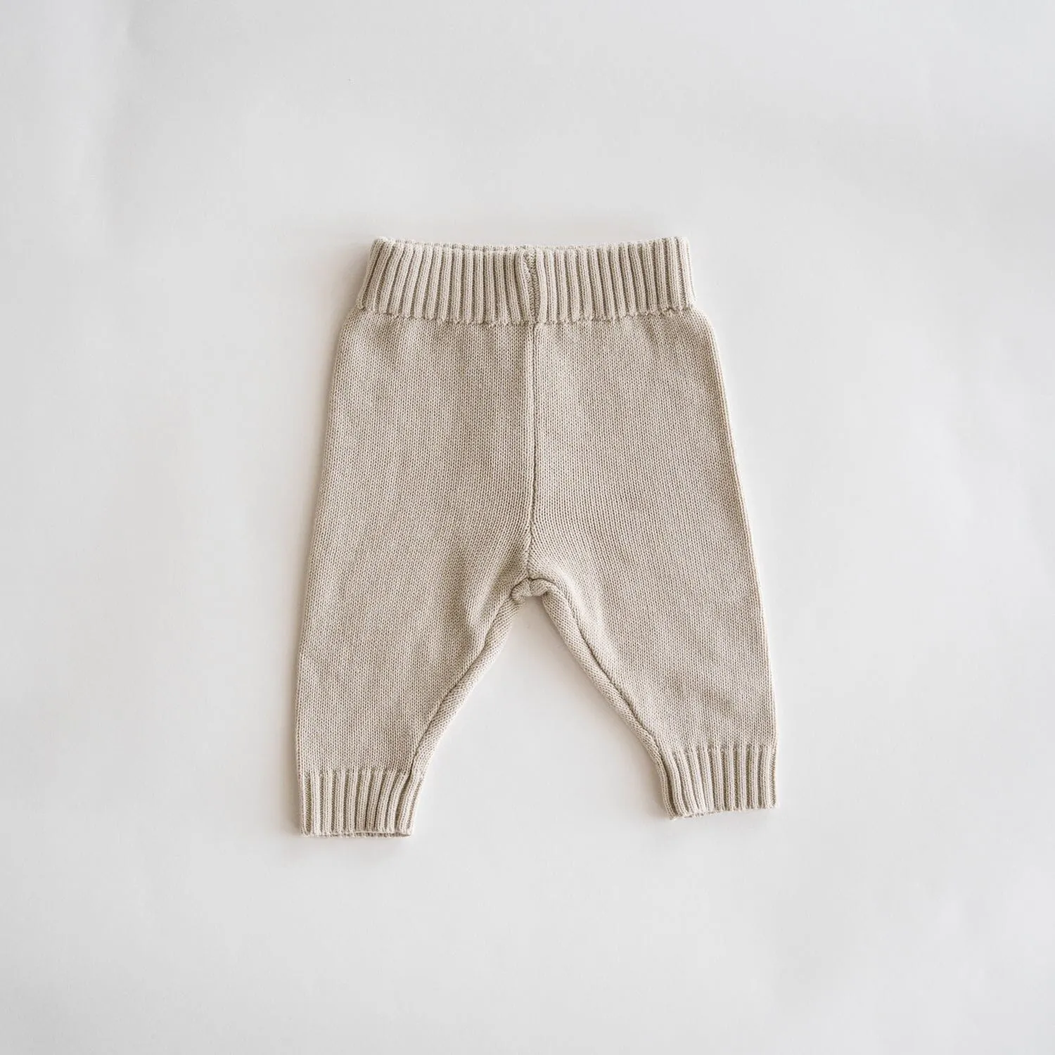 Organic Knit Oversized Pant