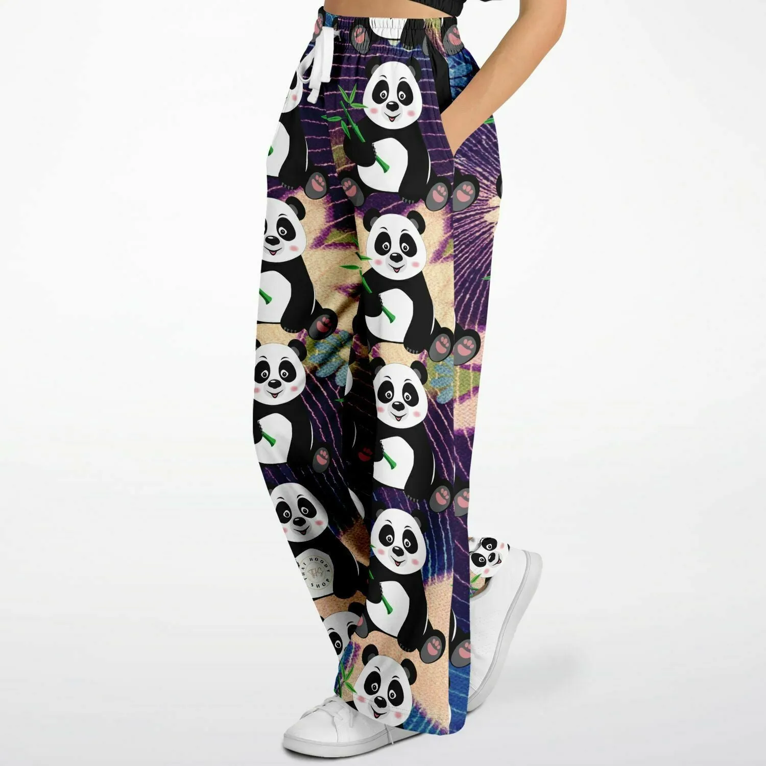 Panda Surprise Stretchy Phat Bellbottoms