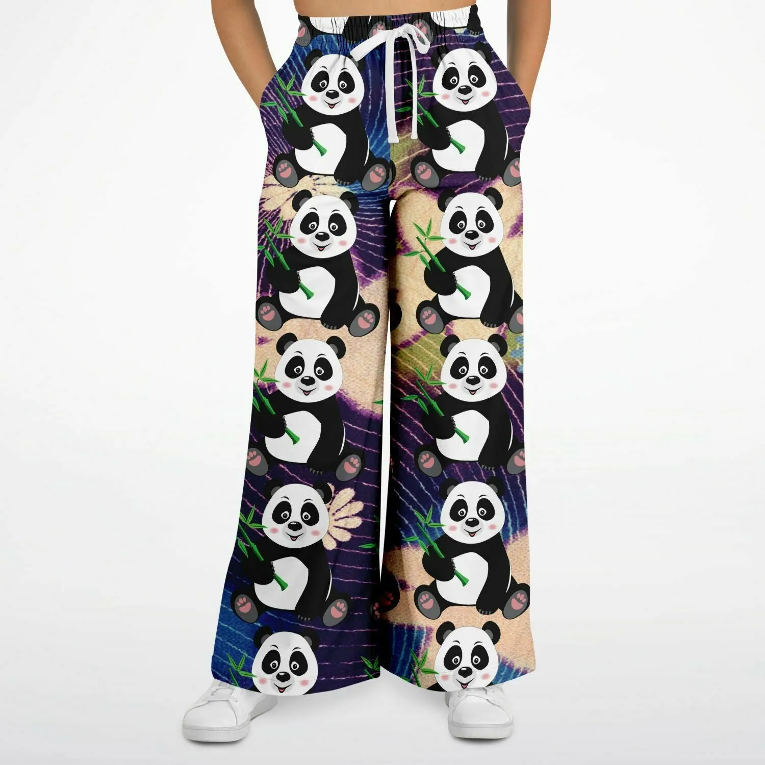 Panda Surprise Stretchy Phat Bellbottoms