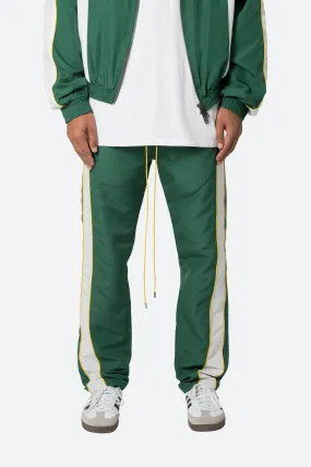 Race Track Pants - Green/White