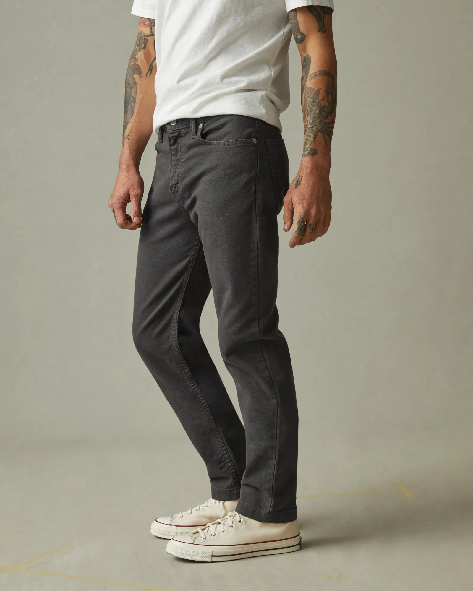 Roughneck Pant Slim - Cast Iron