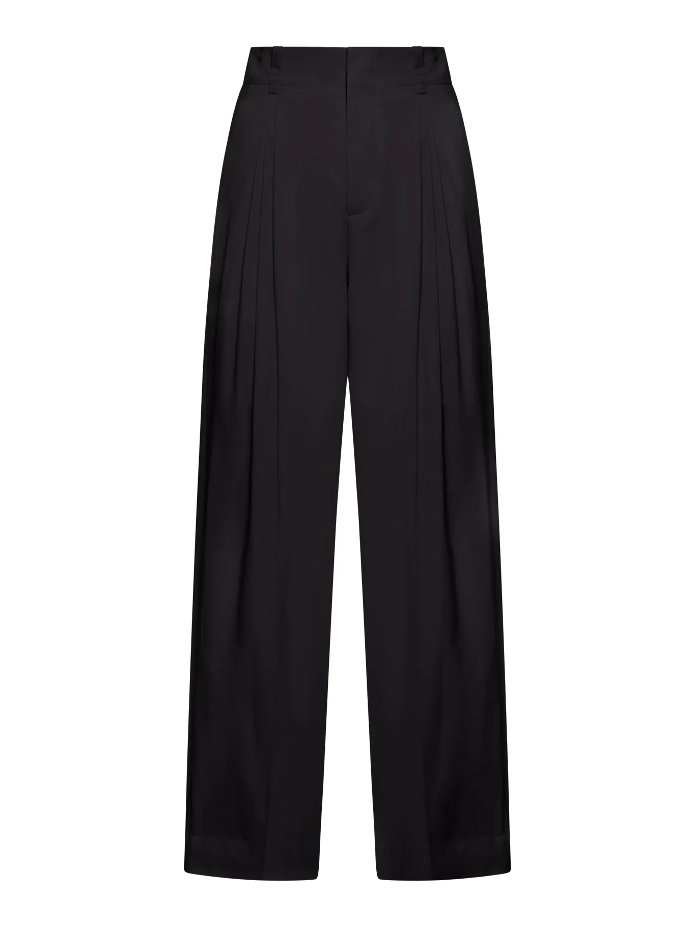 Silk and cotton trousers