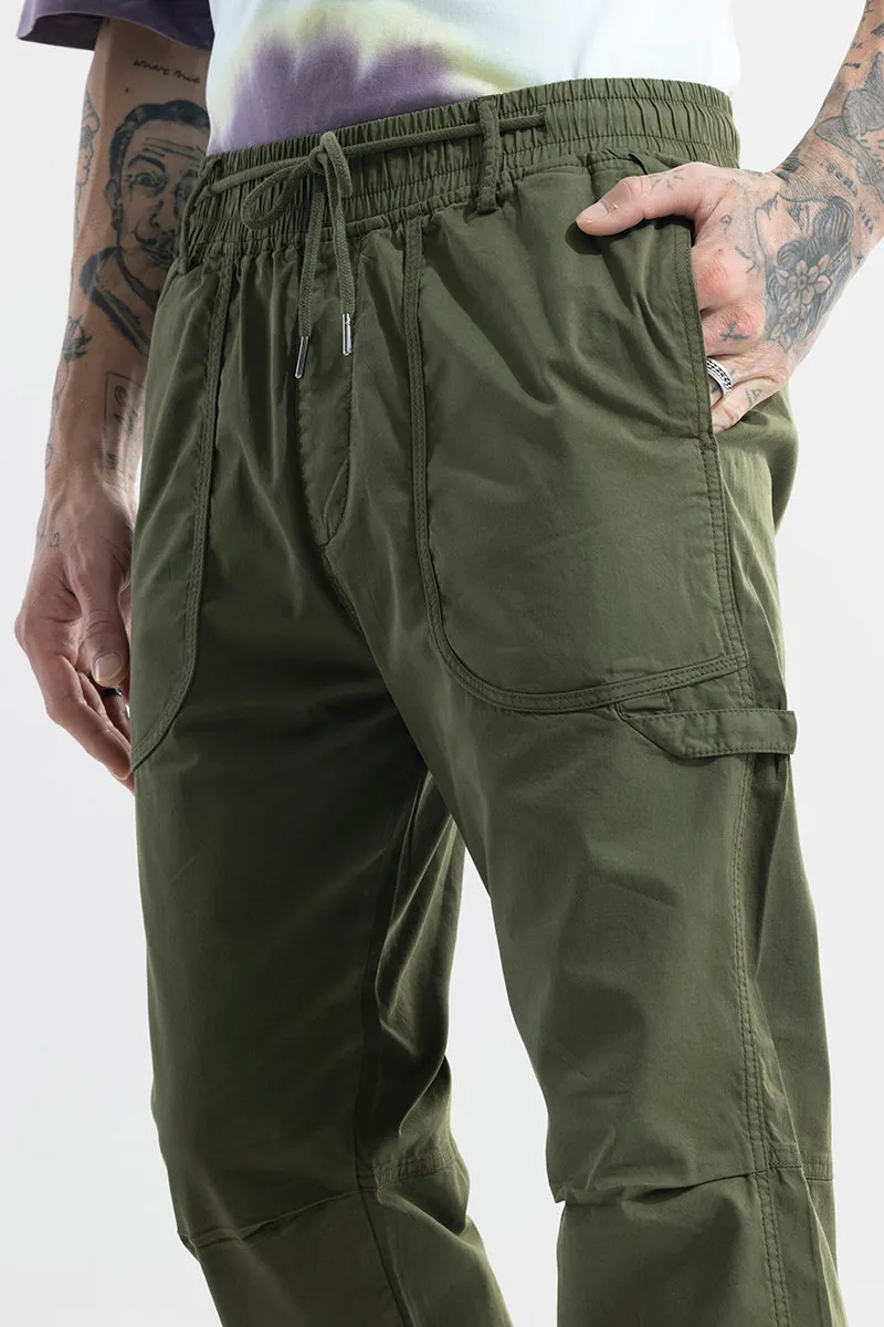 Slayer Green Cargo Pant