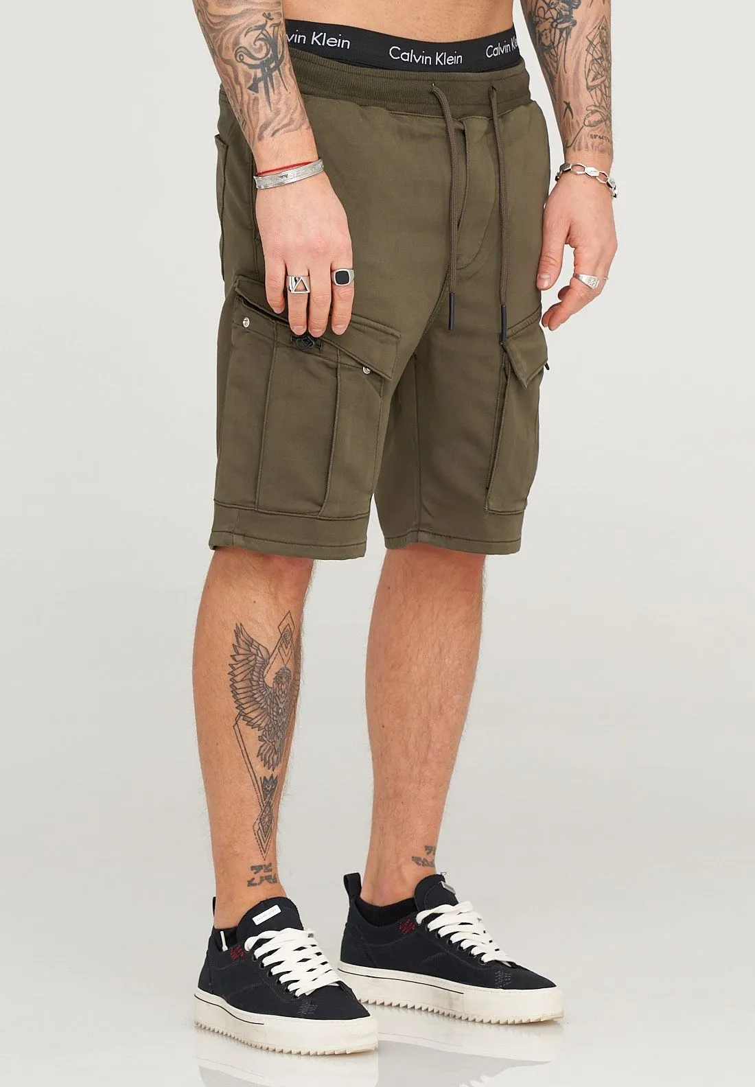 Sweat-Shorts Cargo GF-79045 Khaki