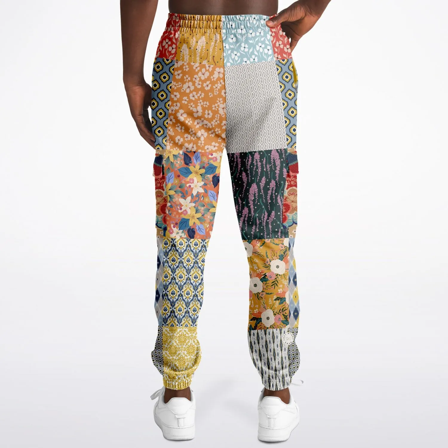 Tallulah Bankhead Patchwork Cargo Sweats