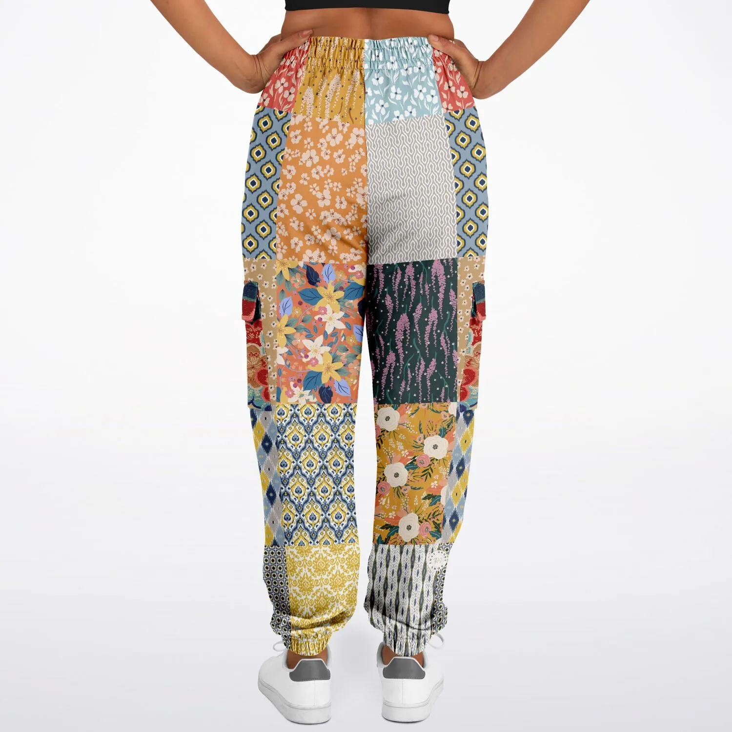 Tallulah Bankhead Patchwork Cargo Sweats