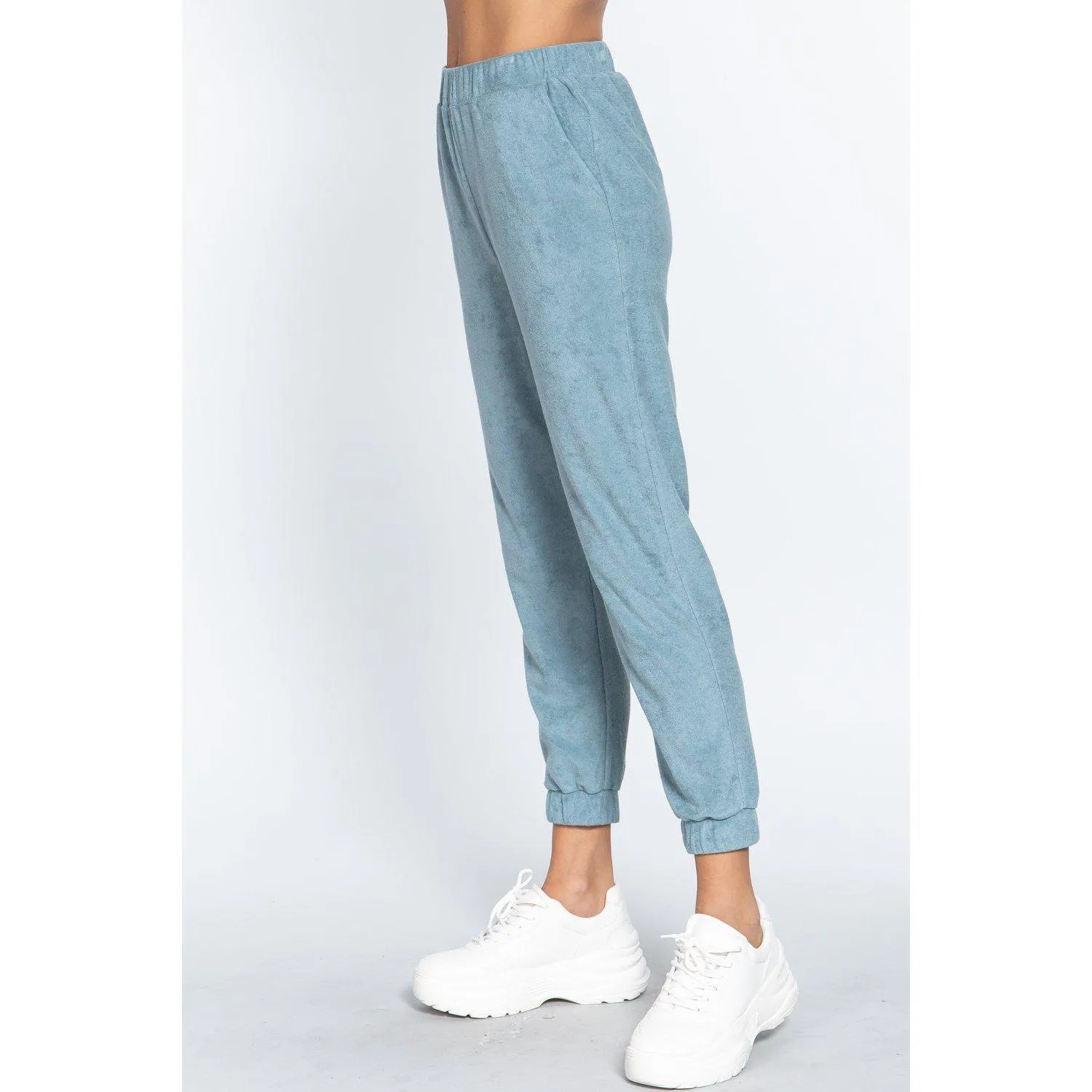 Terry Towelling Long Jogger Pants