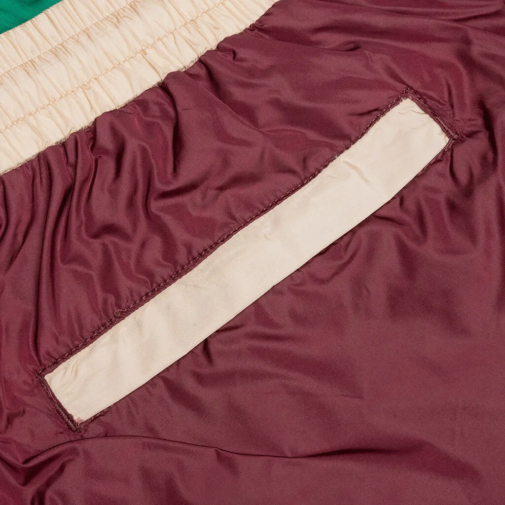 Track Pant - Camel/Maroon/Green