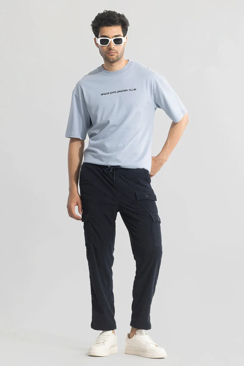 Urban Cord Navy Corduroy Cargo Pant