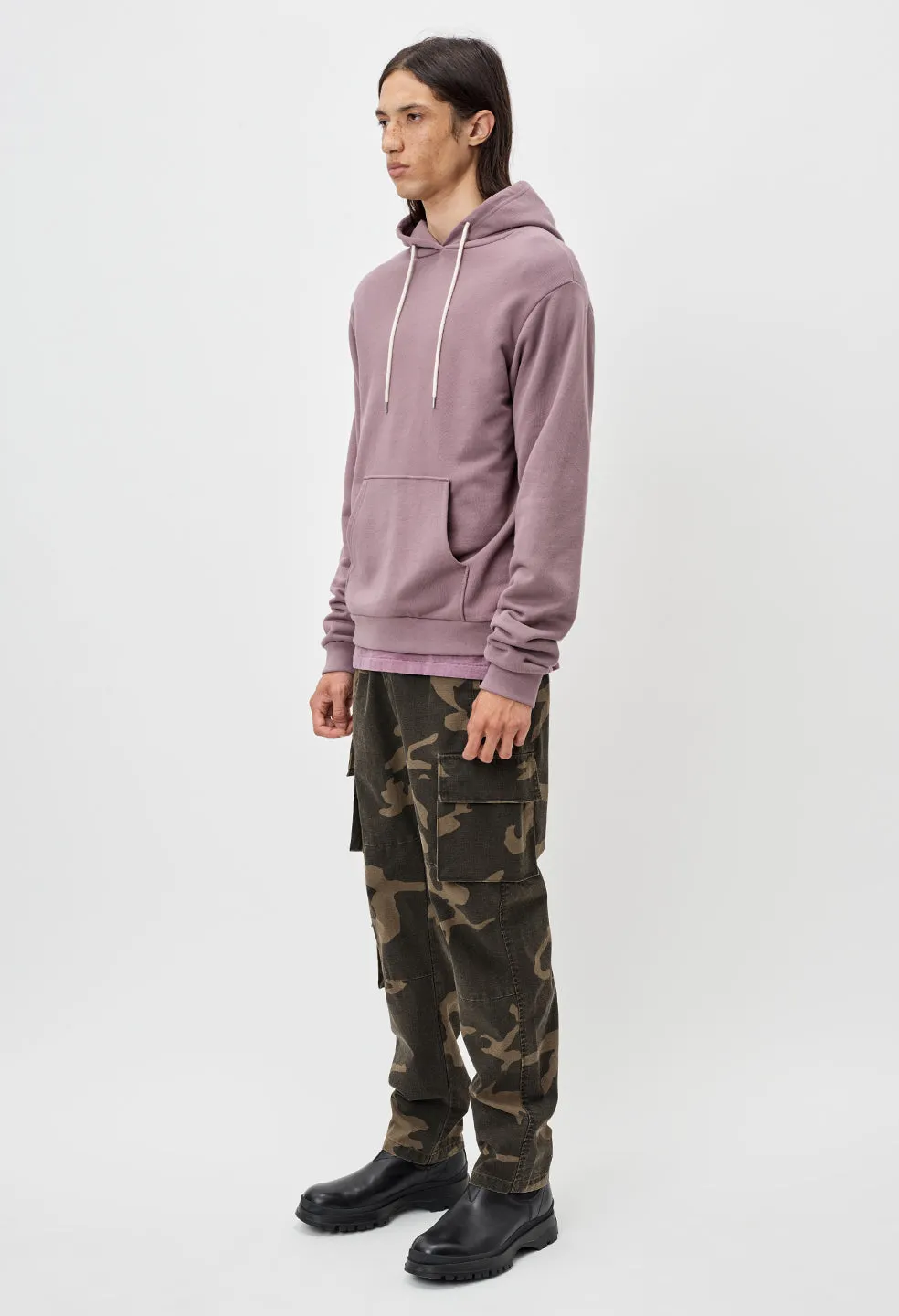 Utility Cargo Pants / Black Camo