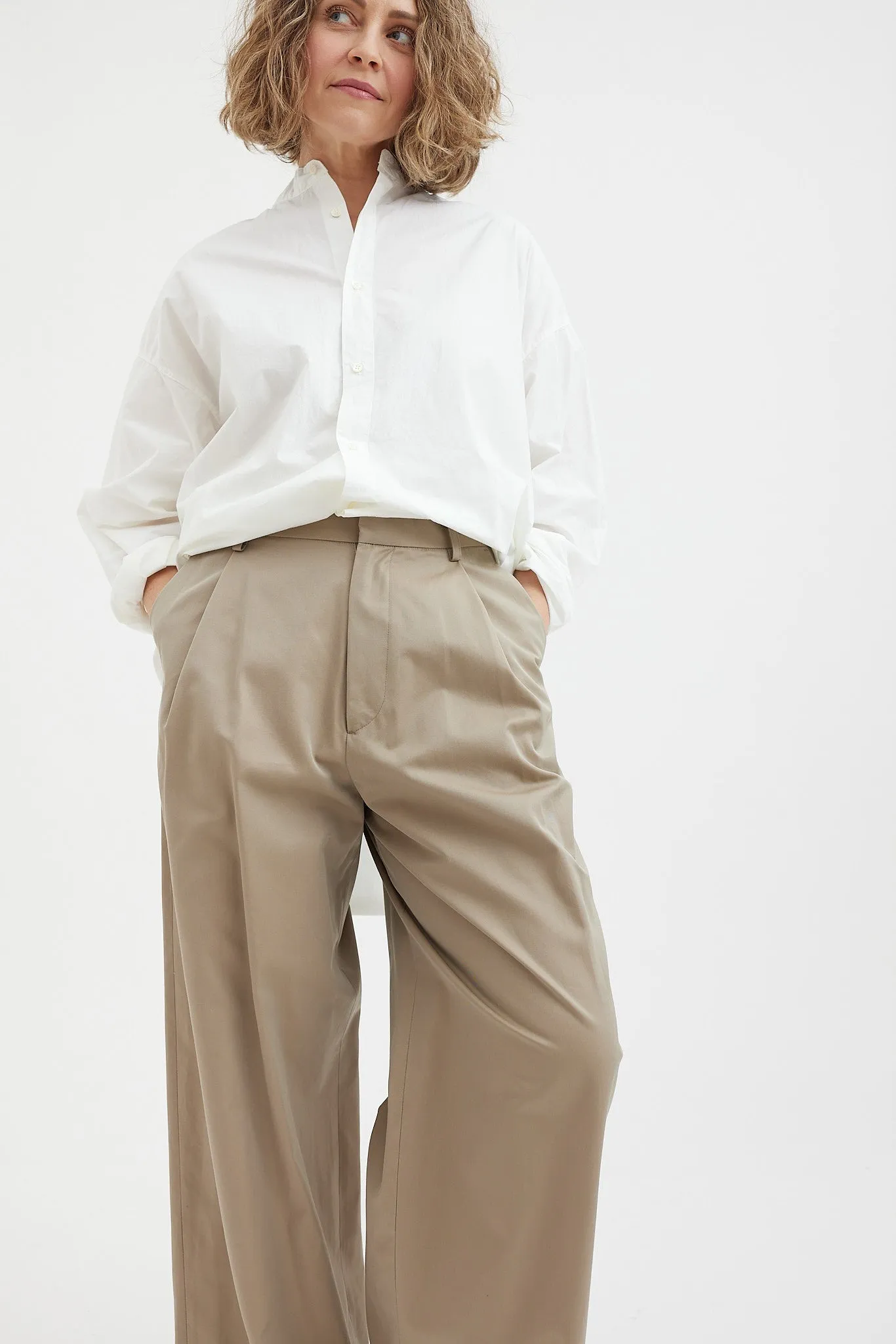 Veritecoeur - Wide Straight Trousers - VC-2528