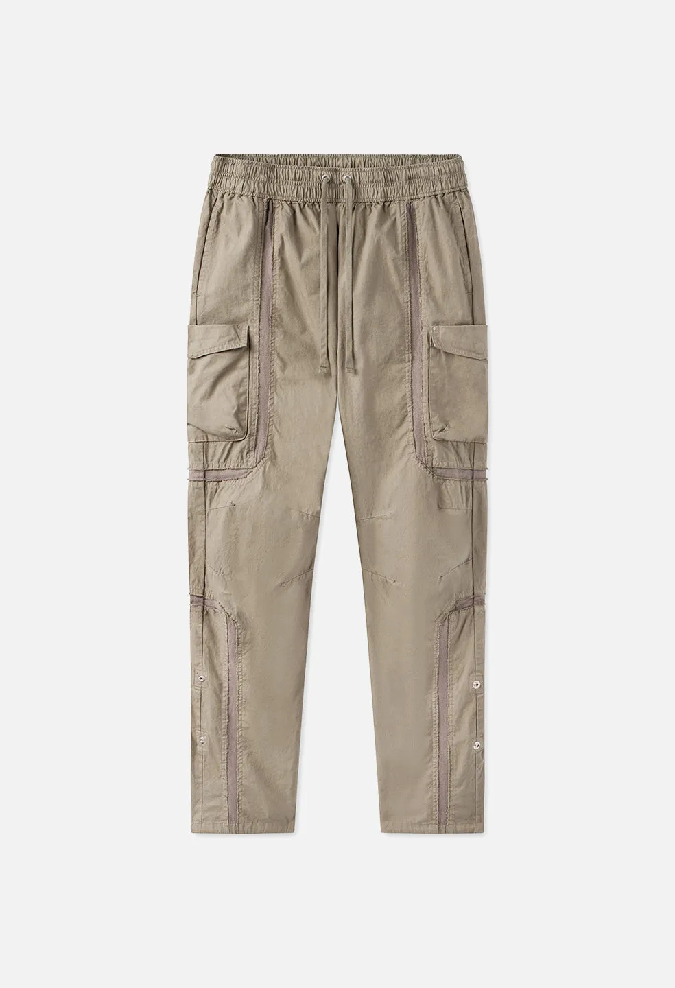 Vintage Slab Cargo Pant / Bark