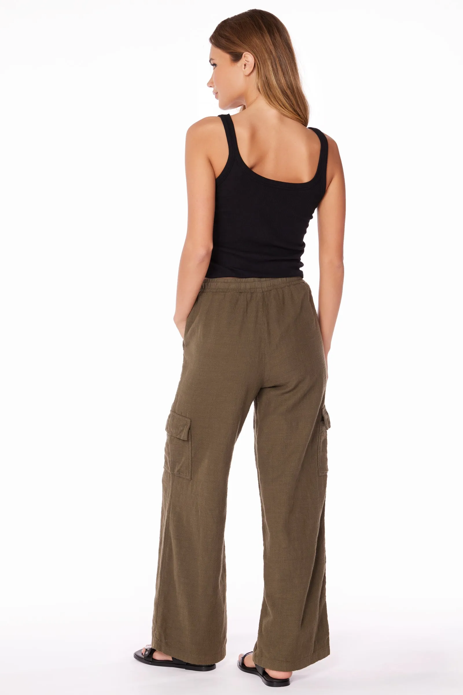 WIDE LEG CARGO PANT