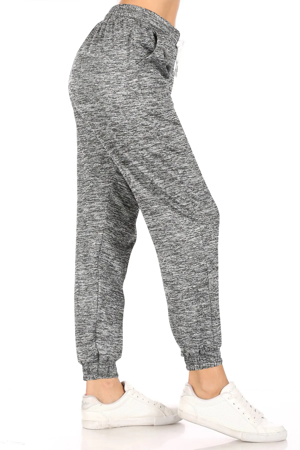 Women's Casual High Waist Drawstring Jogger Pants