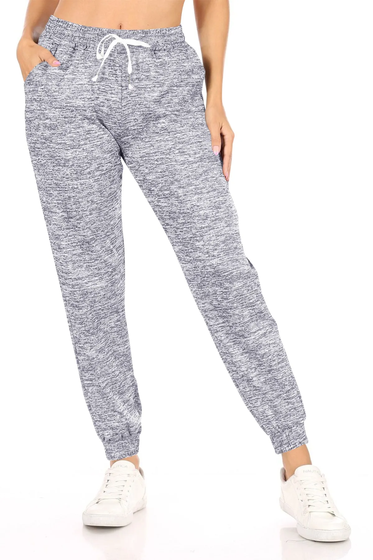 Women's Casual High Waist Drawstring Jogger Pants